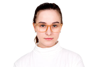 Plastic Rectangle Eyeglasses 