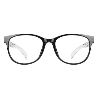 Oval Plastic Eyeglasses 