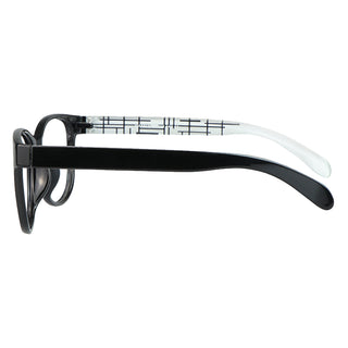 Oval Plastic Eyeglasses 