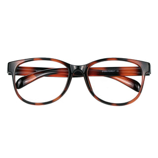 Oval Plastic Eyeglasses 