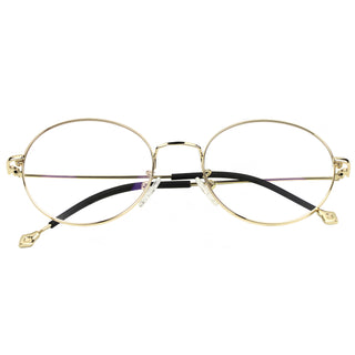 Nicholas Metal Round Eyeglasses - LifeArtVision