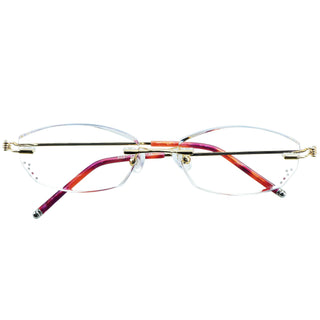 Grace Metal Rectangle Eyeglasses - LifeArtVision