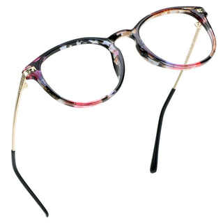 Carlos Plastic Oval Eyeglasses - LifeArtVision
