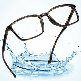 Charles Plastic Rectangle Eyeglasses - LifeArtVision