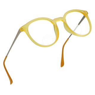 Gabriella Plastic Oval Eyeglasses - LifeArtVision