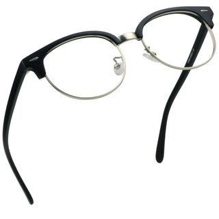 Jaden Metal Browline Eyeglasses - LifeArtVision