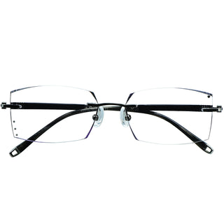 Brisa Metal Rectangle Eyeglasses - LifeArtVision