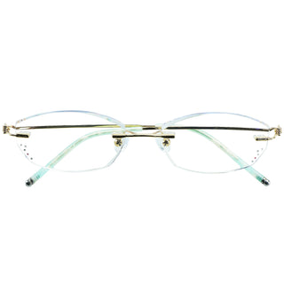 Grace Metal Rectangle Eyeglasses - LifeArtVision