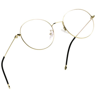 Nicholas Metal Round Eyeglasses - LifeArtVision