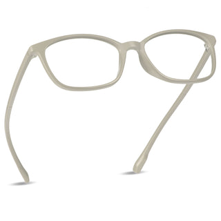 Evelyn Plastic Rectangle Eyeglasses - LifeArtVision