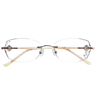 Tracy Metal Square Eyeglasses - LifeArtVision