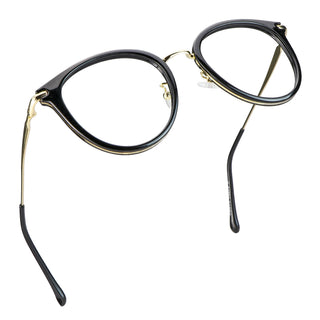 Chloe Metal Oval Eyeglasses - LifeArtVision