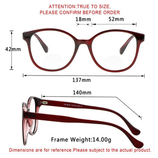 Justina Oval Eyeglasses - LifeArtVision