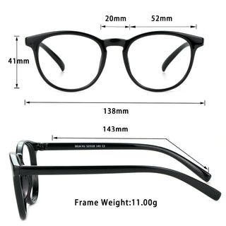 Tyler Oval Eyeglasses - LifeArtVision