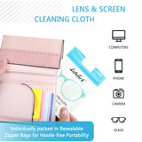 LifeArt Eyeglasses Anti-Fog Cloth, Microfiber Cleaning Cloth