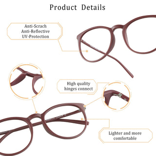 Owen Oval Eyeglasses - LifeArtVision