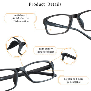 Kaden Rectangle Eyeglasses - LifeArtVision