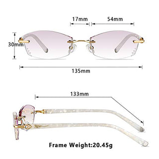 Vogue Metal Oval Eyeglasses - LifeArtVision