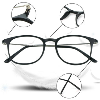 Cathy Plastic Oval Eyeglasses - LifeArtVision