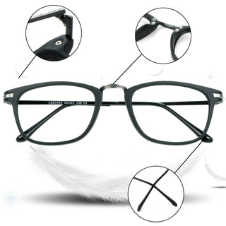 Christopher Plastic Square Eyeglasses - LifeArtVision