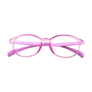 Auttin TR &Silica gel Oval Kid's Eyeglasses - LifeArtVision