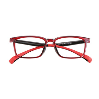 Yolande TR&Silica gel Rectangle Kid's Eyeglasses - LifeArtVision