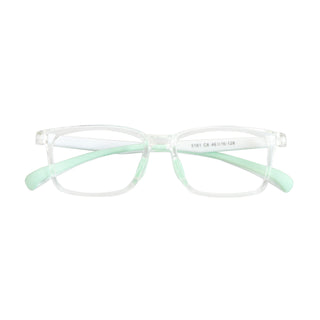 Yolande TR&Silica gel Rectangle Kid's Eyeglasses - LifeArtVision