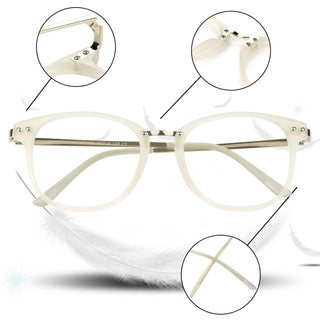 Gabriel Plastic Oval Eyeglasses - LifeArtVision