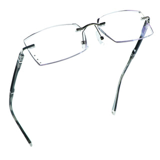 Brisa Metal Rectangle Eyeglasses - LifeArtVision