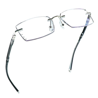 Brisa Metal Rectangle Eyeglasses - LifeArtVision