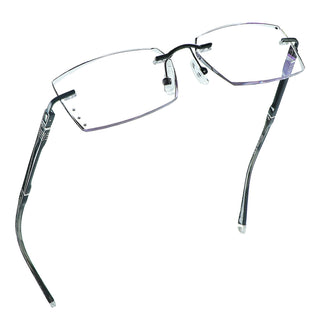 Brisa Metal Rectangle Eyeglasses - LifeArtVision