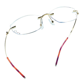 Grace Metal Rectangle Eyeglasses - LifeArtVision