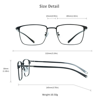 Wyndham Metal Oval Eyeglasses - LifeArtVision