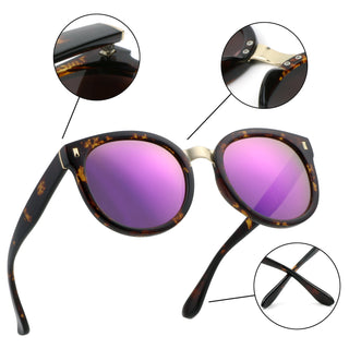 Vedete Plastic Round Sunglasses - LifeArtVision