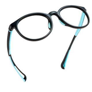 Adrian TR & Silica Gel Oval Kid's Eyeglasses - LifeArtVision