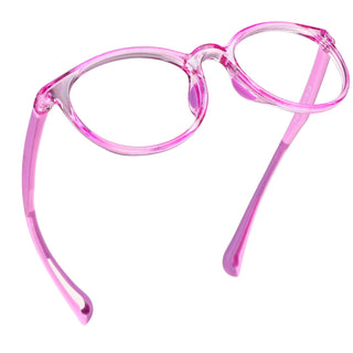 Adrian TR & Silica Gel Oval Kid's Eyeglasses - LifeArtVision