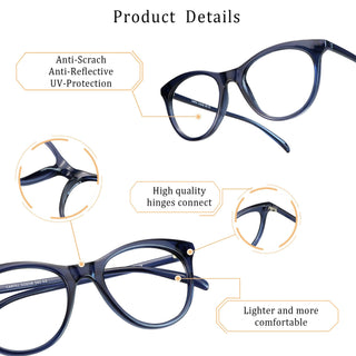 Thomas Plastic Horn Eyeglasses - LifeArtVision