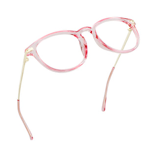 Cicely TR & Metal Oval Eyeglasses - LifeArtVision