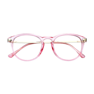 Cicely TR & Metal Oval Eyeglasses - LifeArtVision