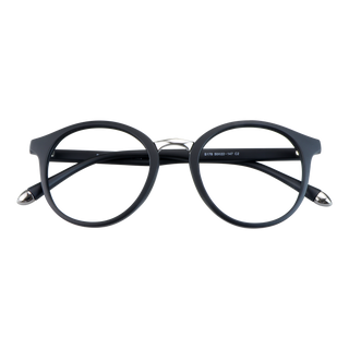 Kylie Plastic Oval Eyeglasses - LifeArtVision