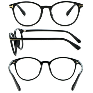 Tresty Plastic Round Eyeglasses - LifeArtVision