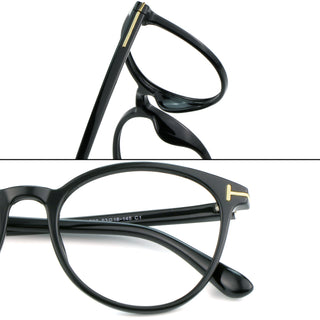 Tresty Plastic Round Eyeglasses - LifeArtVision