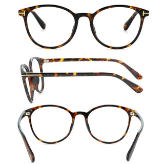 Tresty Plastic Round Eyeglasses - LifeArtVision