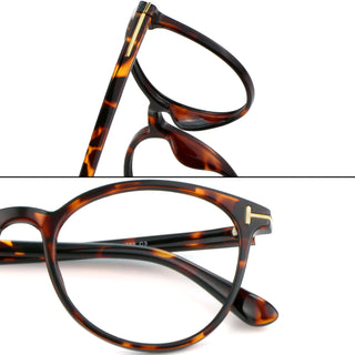 Tresty Plastic Round Eyeglasses - LifeArtVision