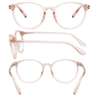 Tresty Plastic Round Eyeglasses - LifeArtVision