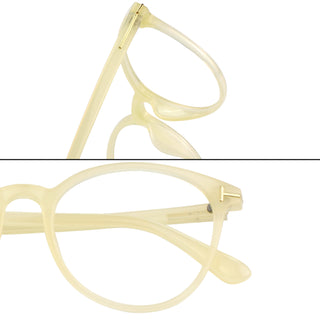 Tresty Plastic Round Eyeglasses - LifeArtVision