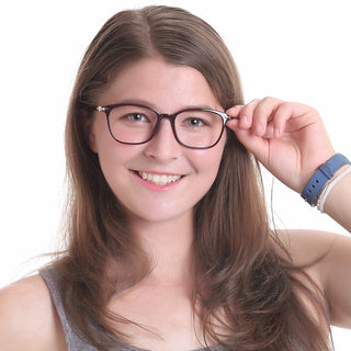 Alyssa Plastic Wayfarer Eyeglasses - LifeArtVision