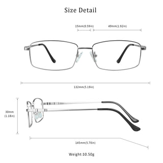 Nyle Metal Oval Eyeglasses - LifeArtVision