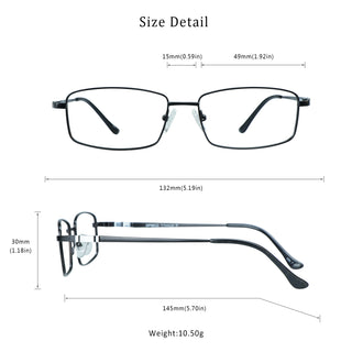 Nyle Metal Oval Eyeglasses - LifeArtVision